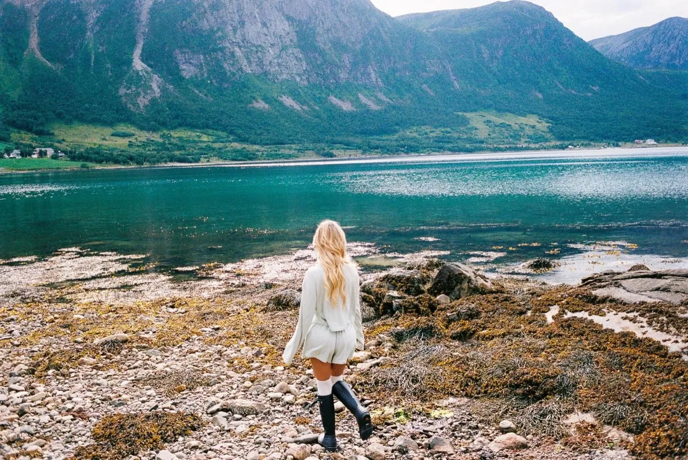 Laley i norsk fjordlandskap